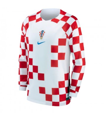 Maillot de foot Croatie Domicile Monde 2022 Manche Longue